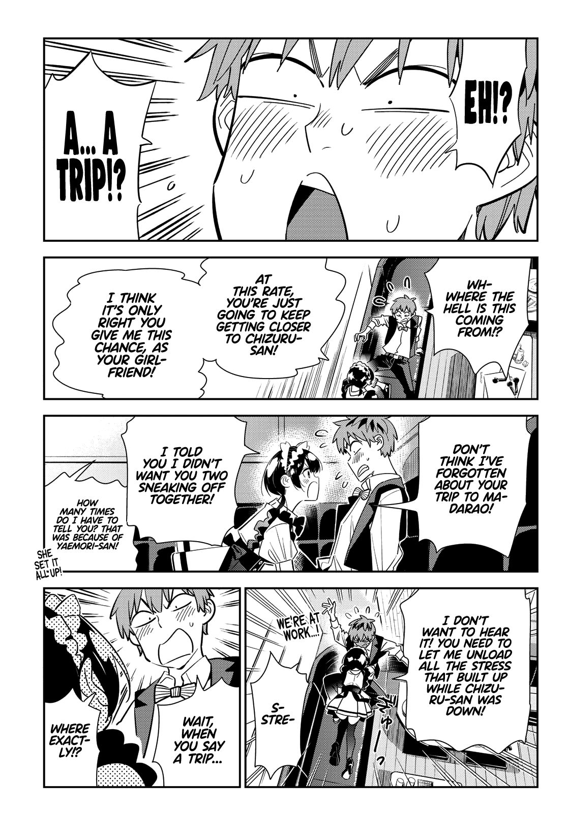 Kanojo, Okarishimasu chapter 168 page 19