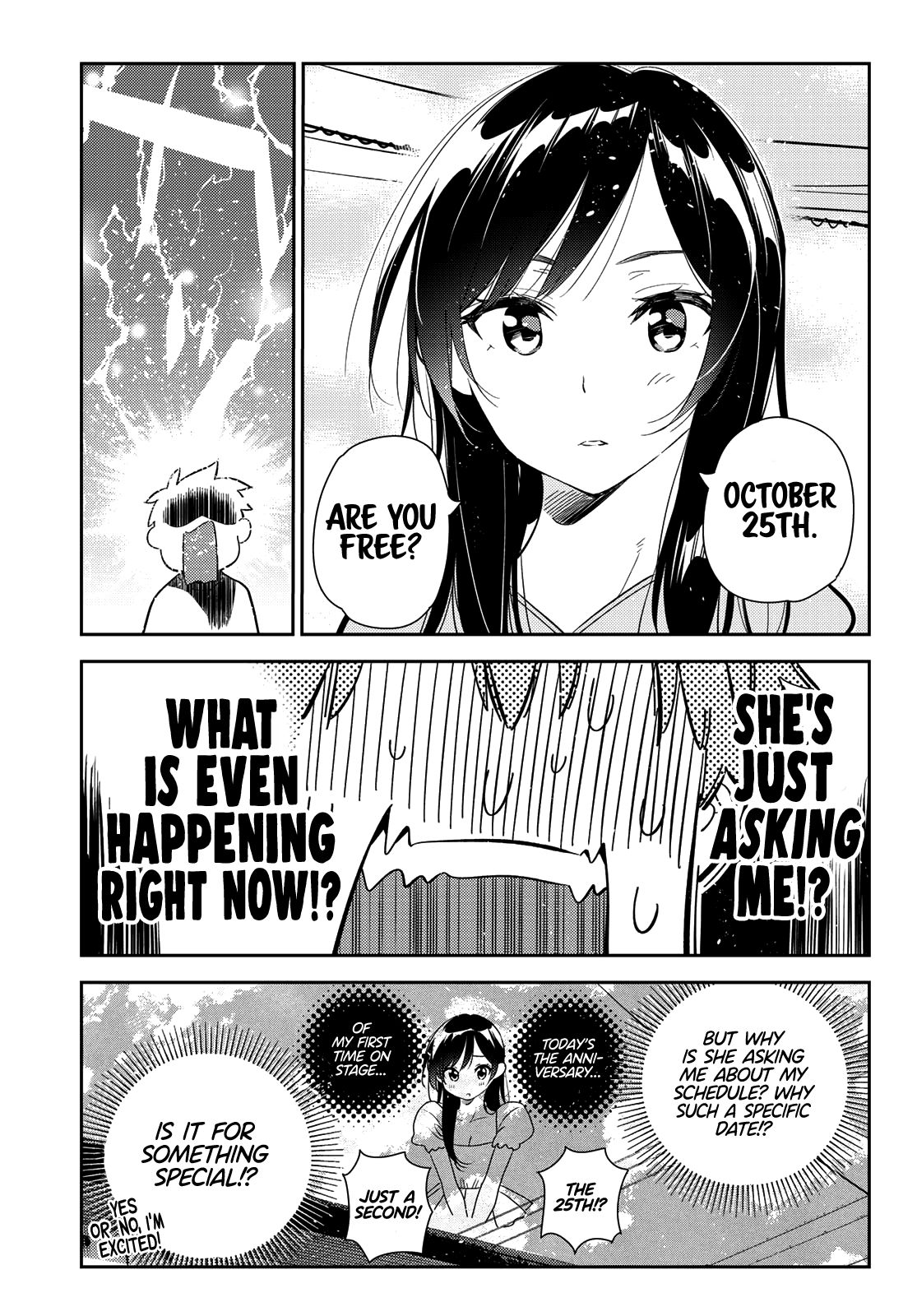 Kanojo, Okarishimasu chapter 176 page 10