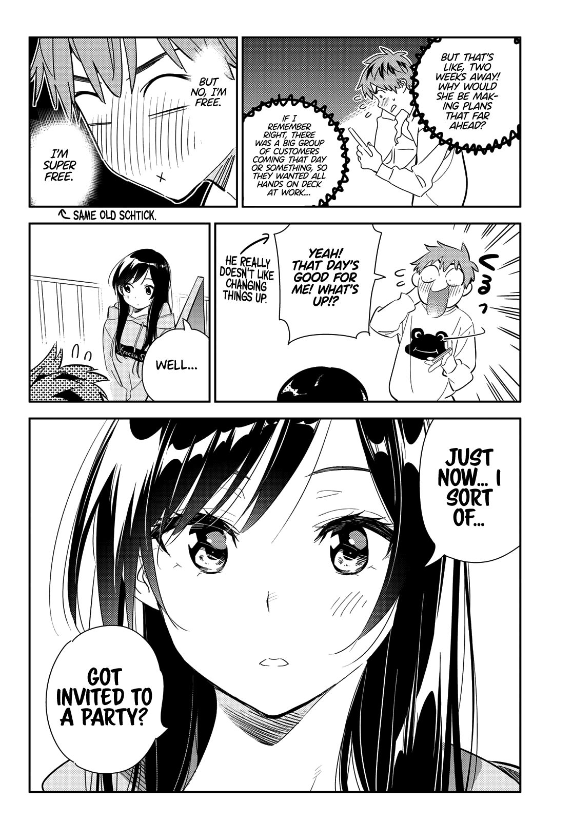 Kanojo, Okarishimasu chapter 176 page 11