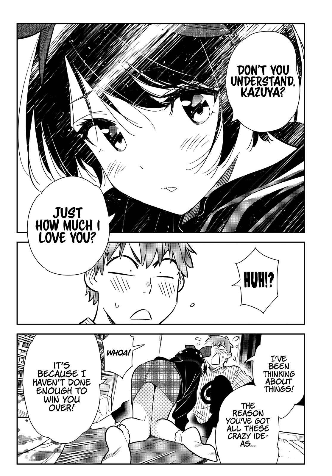 Kanojo, Okarishimasu chapter 185 page 13