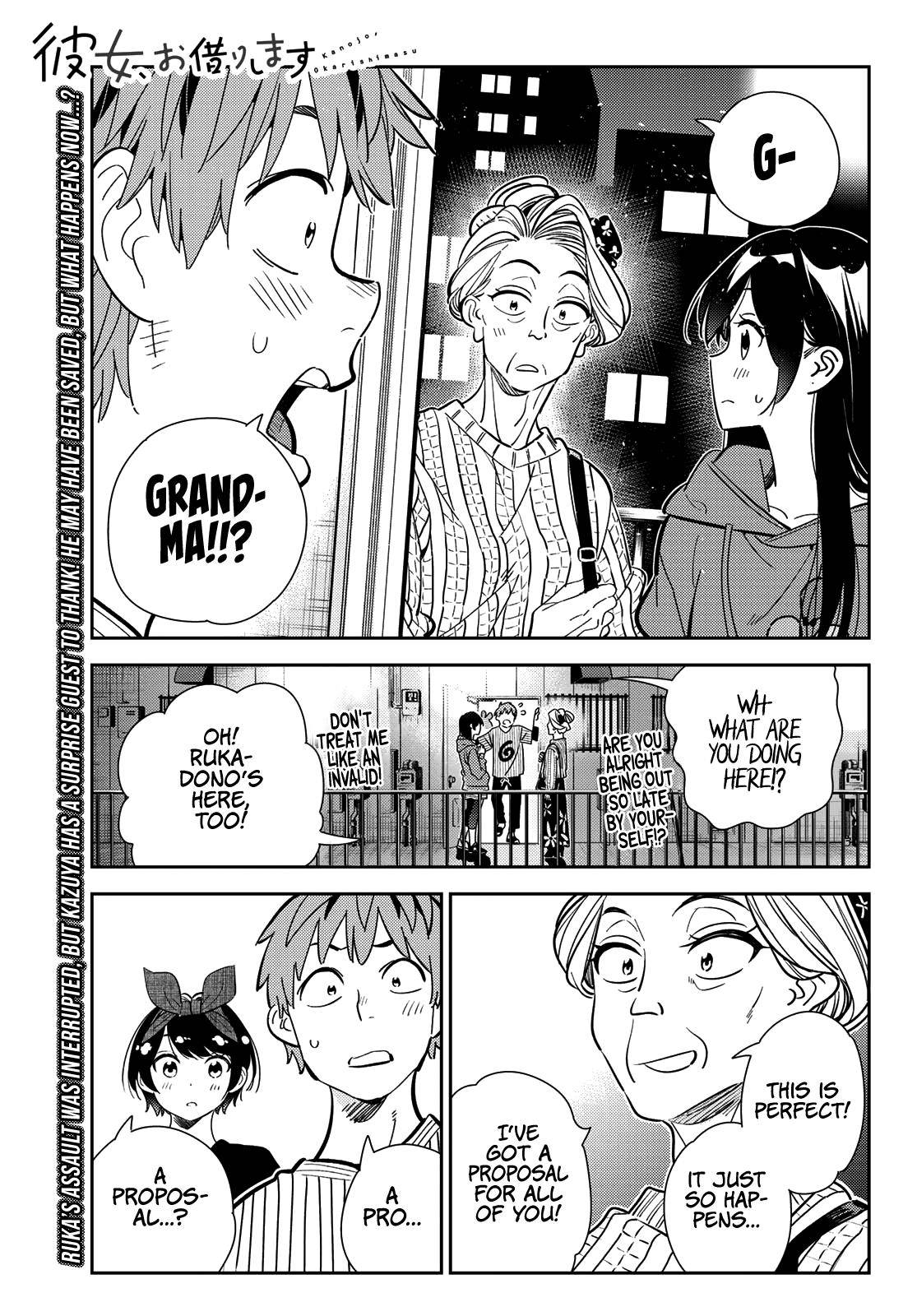 Kanojo, Okarishimasu chapter 186 page 2