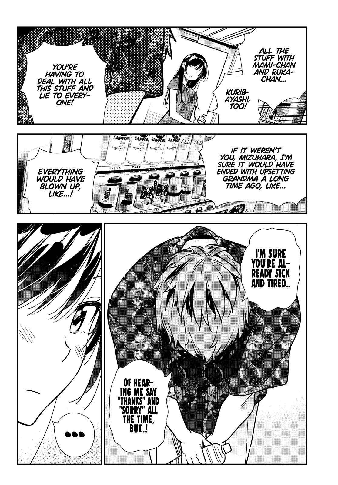 Kanojo, Okarishimasu chapter 205 page 13