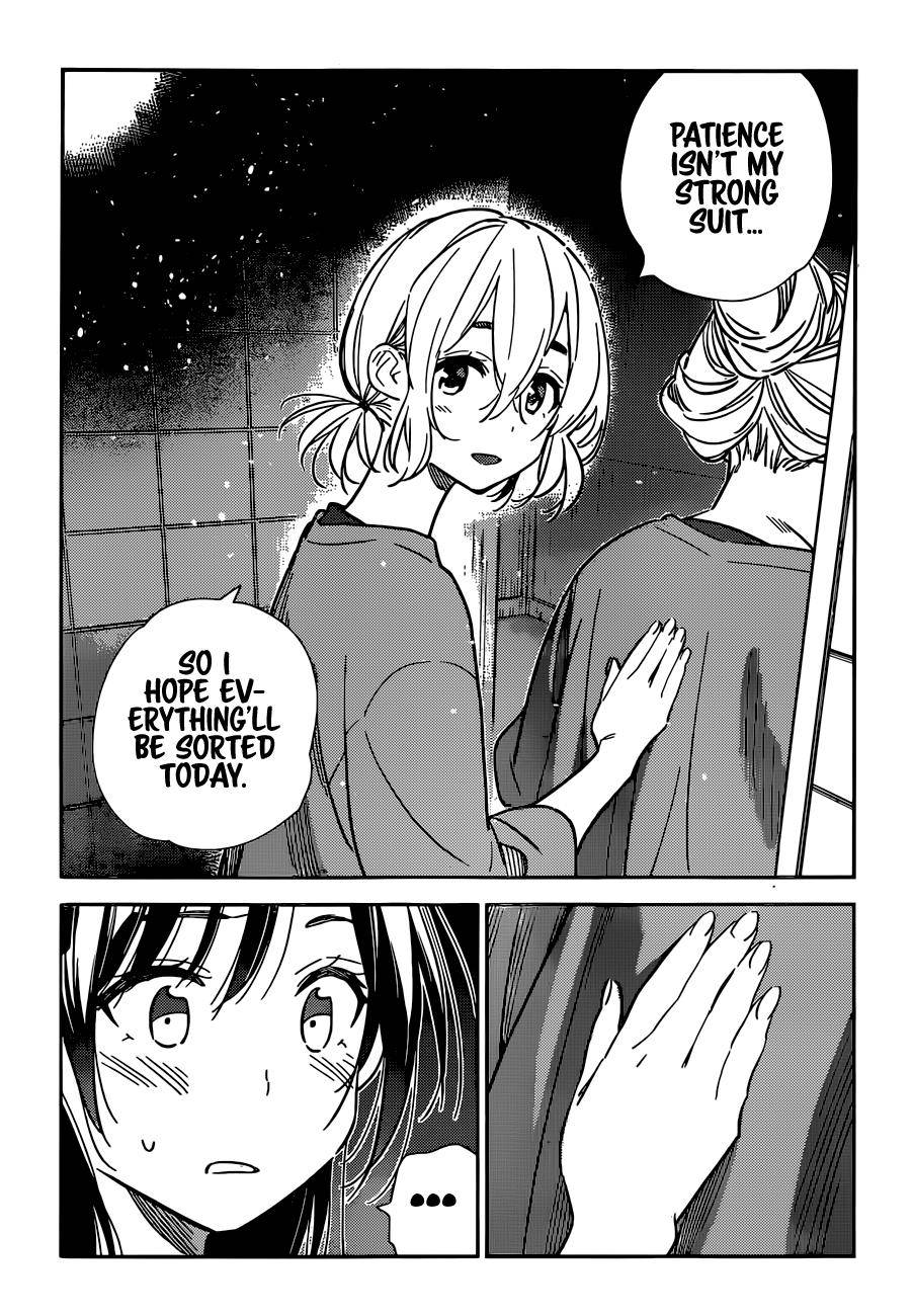 Kanojo, Okarishimasu chapter 208 page 17