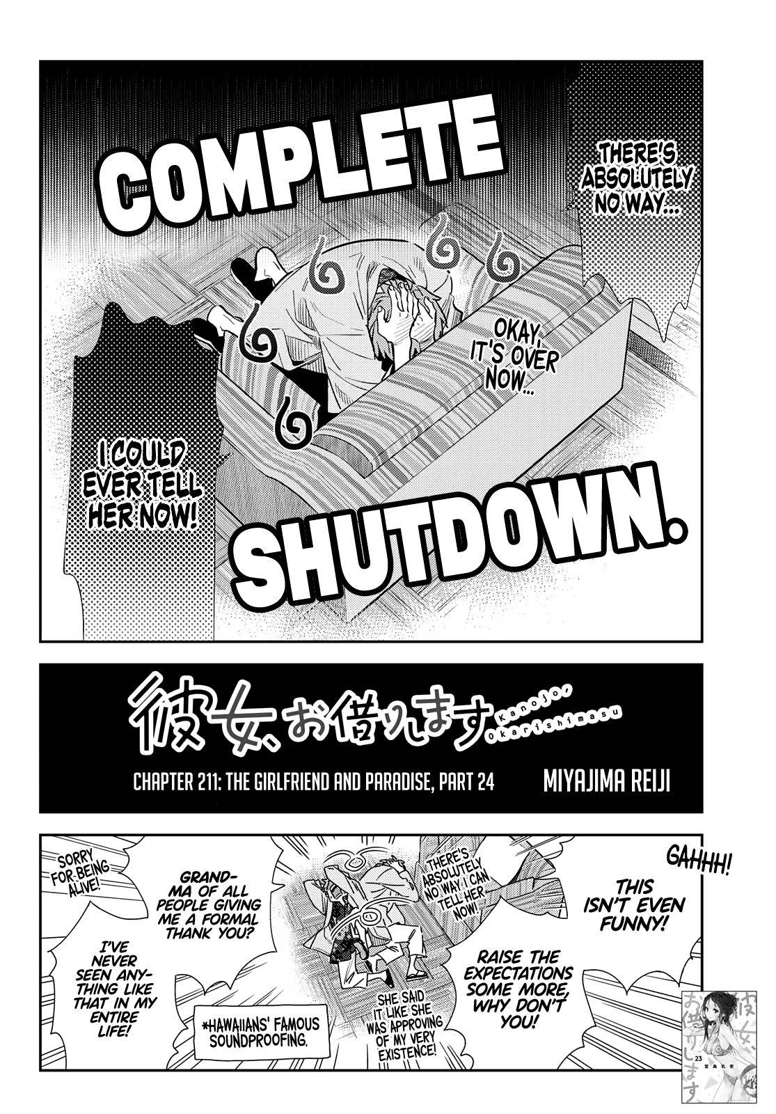 Kanojo, Okarishimasu chapter 211 page 5
