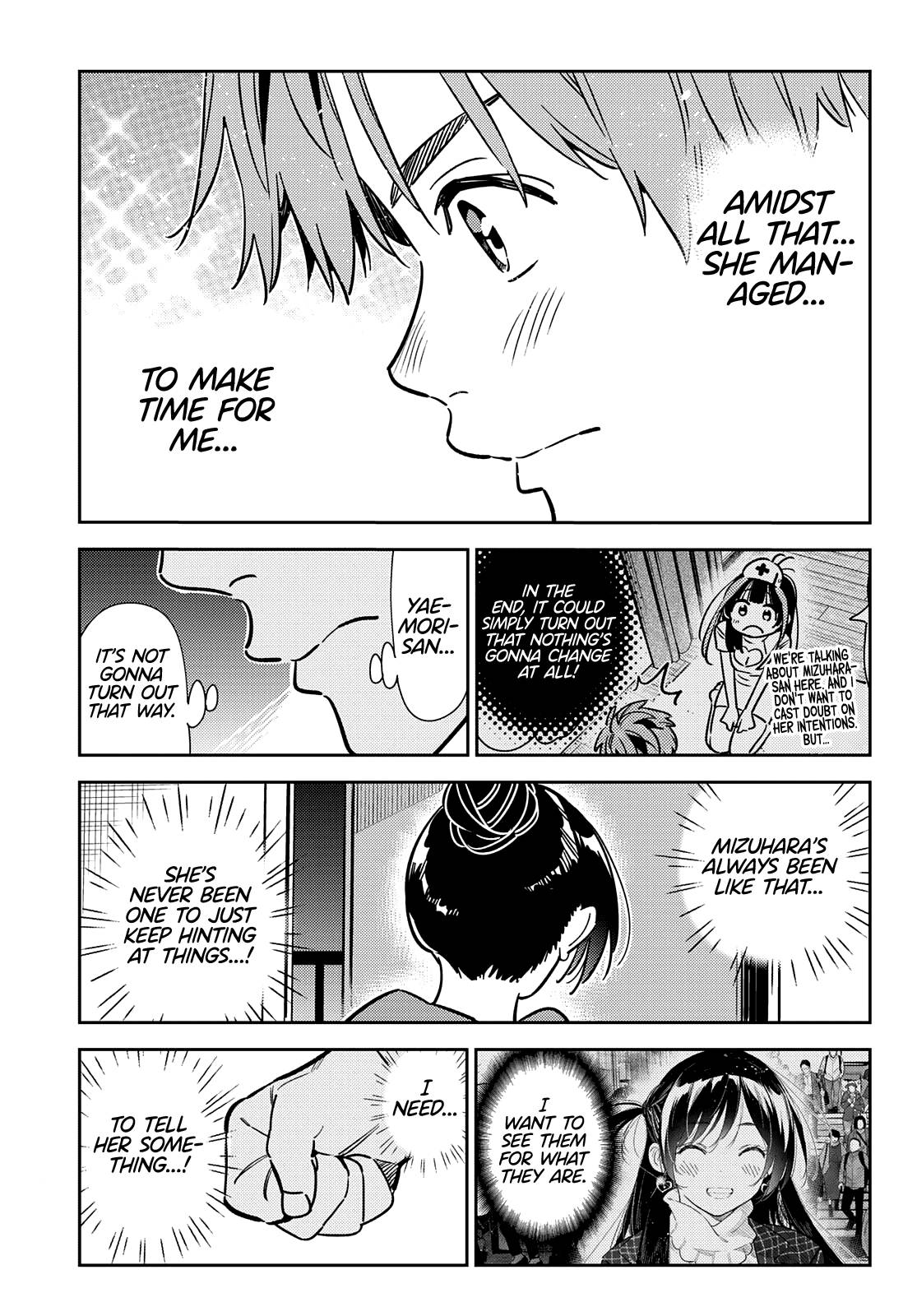 Kanojo, Okarishimasu chapter 242 page 14