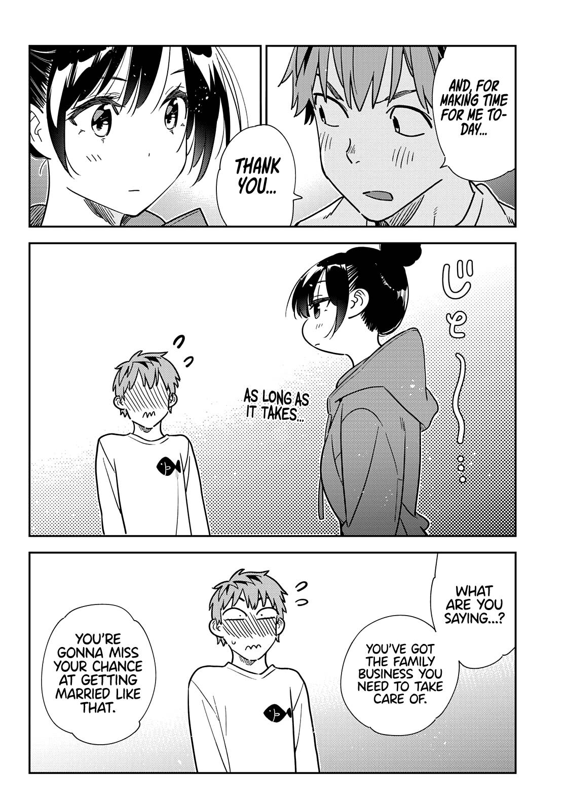 Kanojo, Okarishimasu chapter 242 page 19