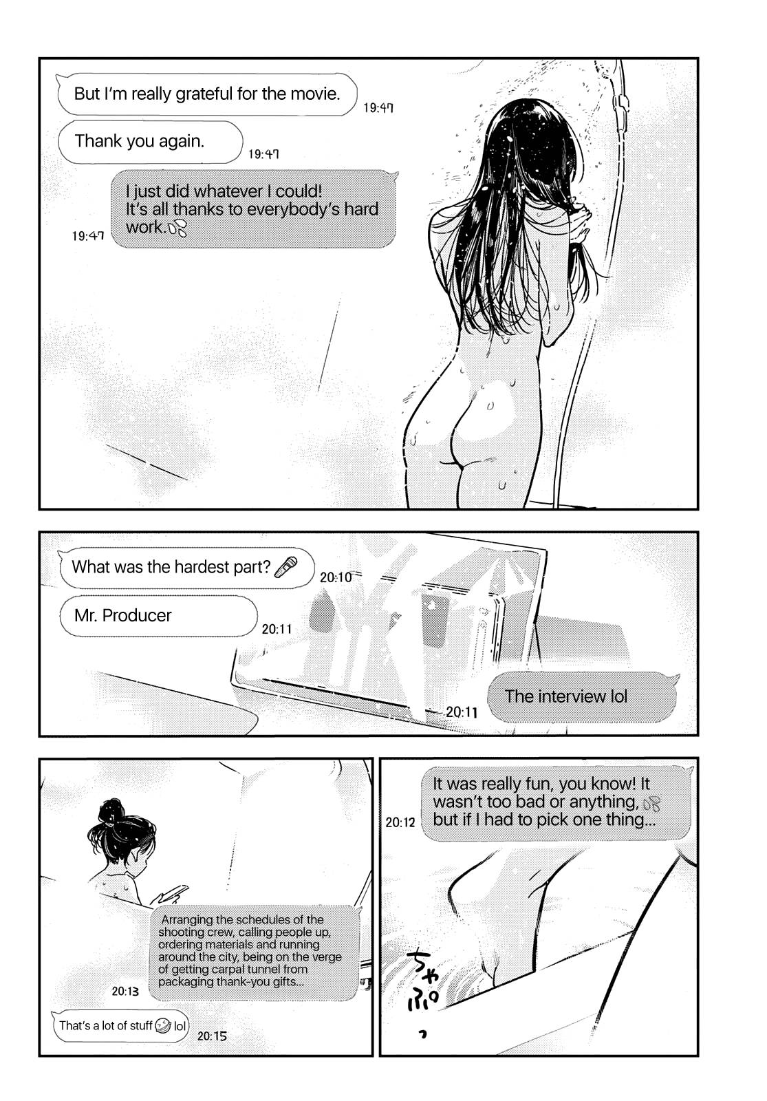 Kanojo, Okarishimasu chapter 244 page 15