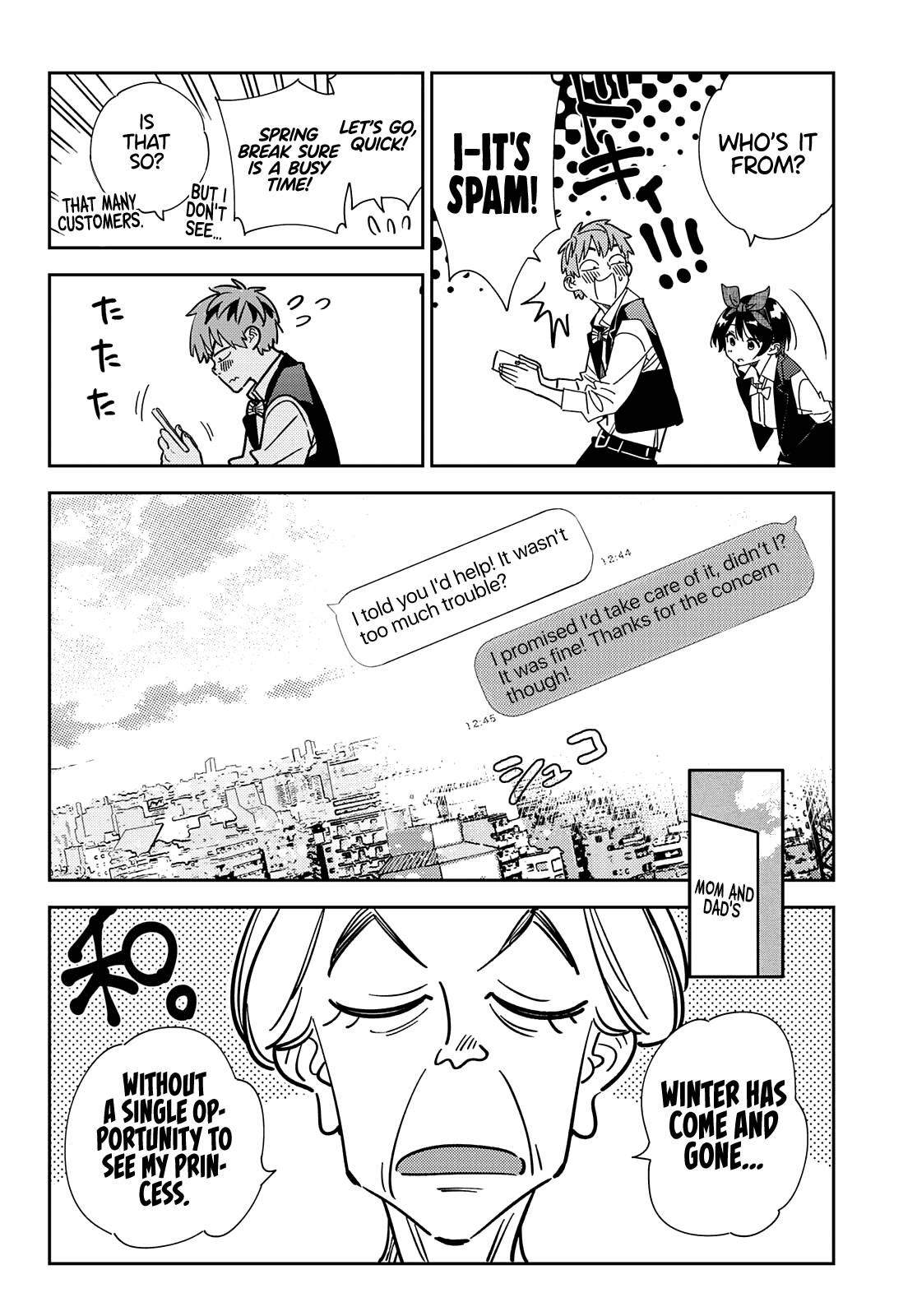 Kanojo, Okarishimasu chapter 244 page 9