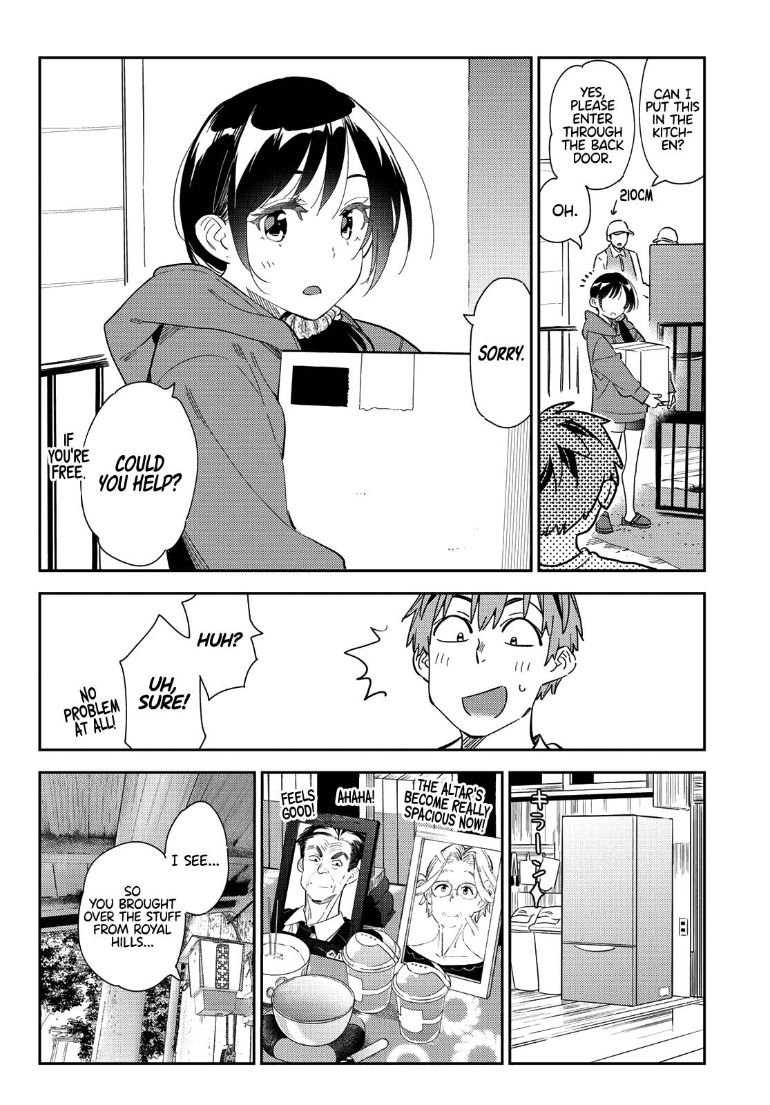Kanojo, Okarishimasu chapter 274 page 9