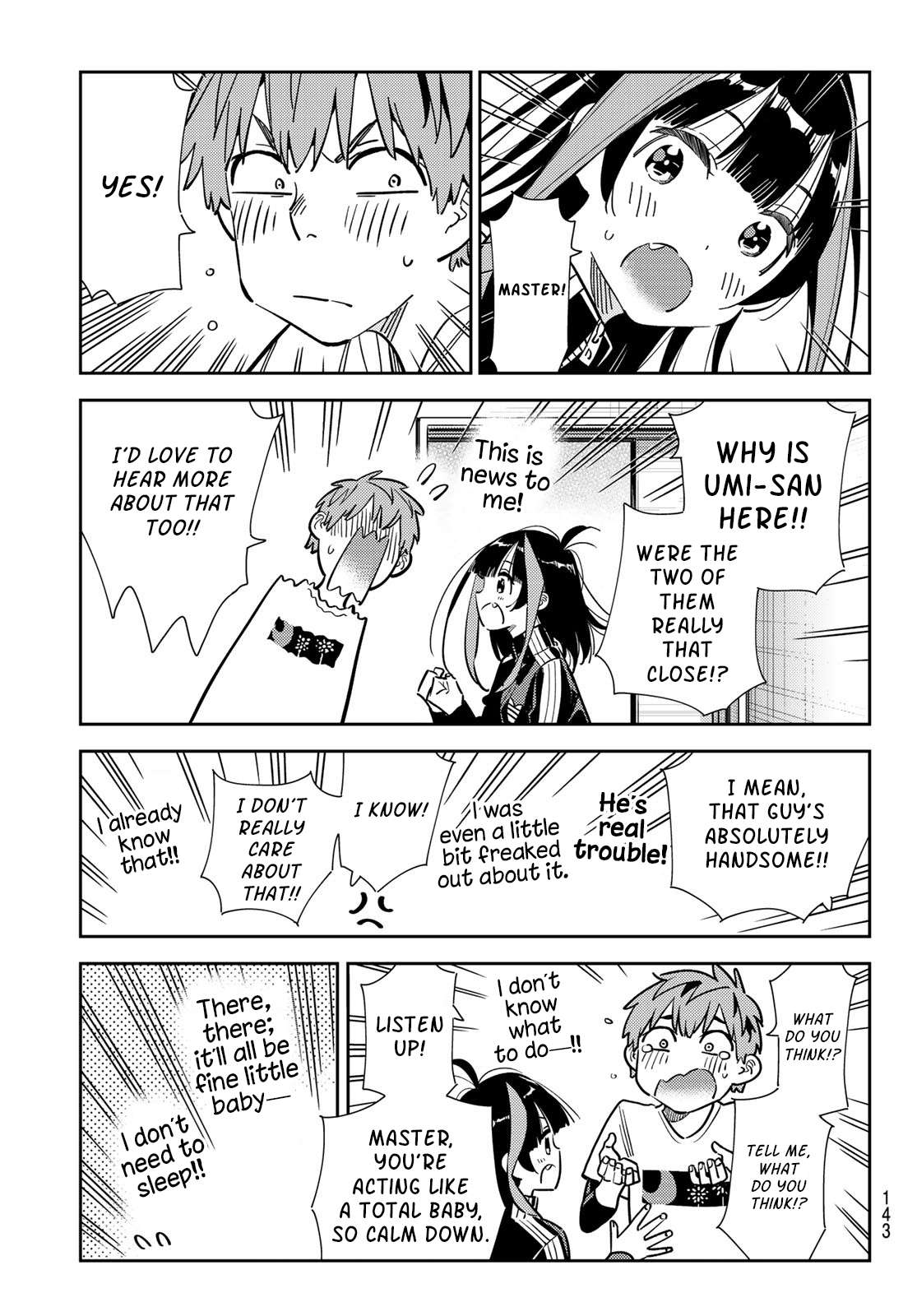 Kanojo, Okarishimasu chapter 287 page 17