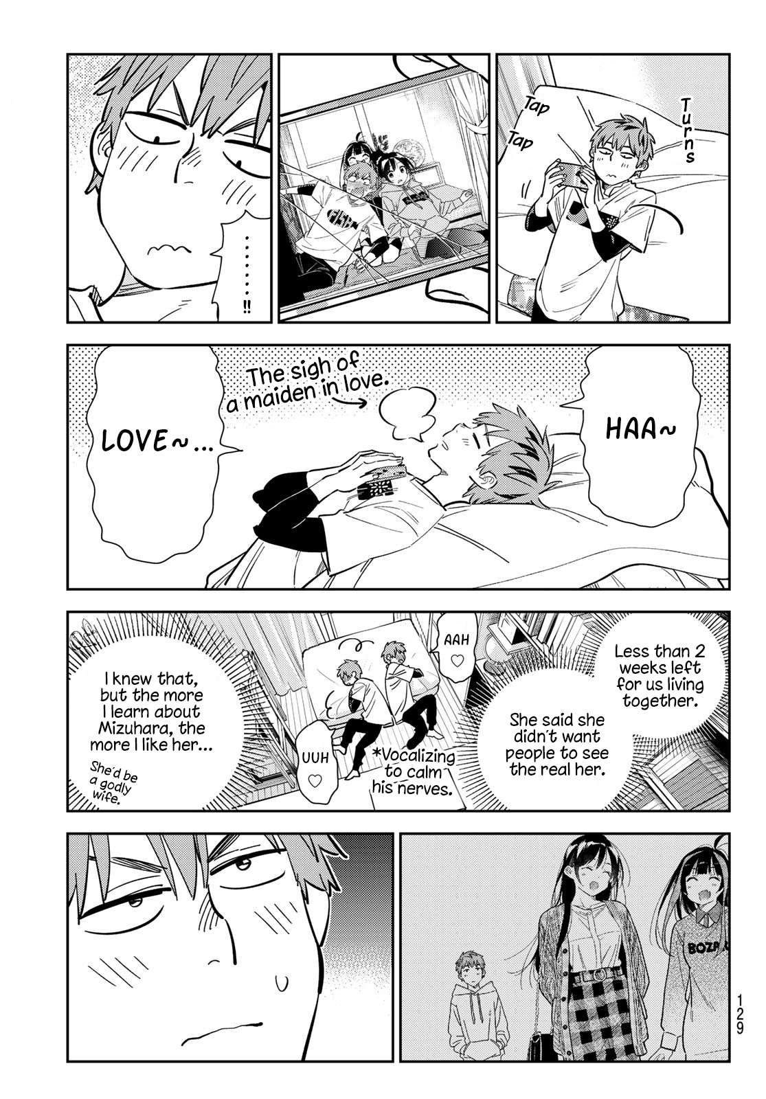 Kanojo, Okarishimasu chapter 287 page 3