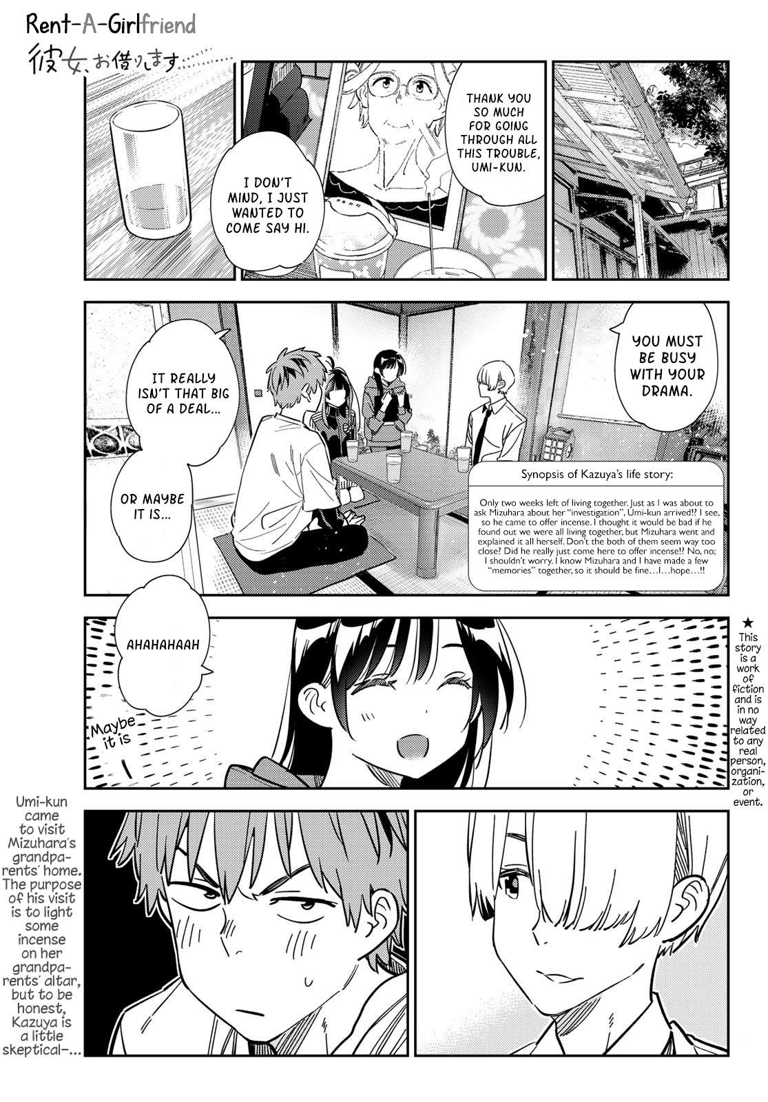 Kanojo, Okarishimasu chapter 288 page 1