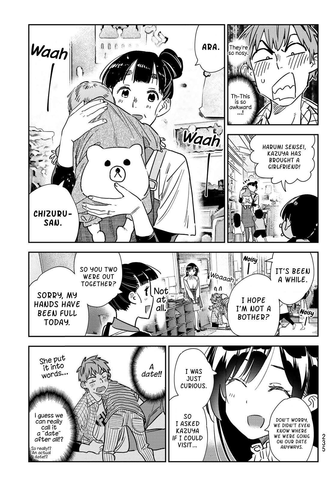 Kanojo, Okarishimasu chapter 292 page 11