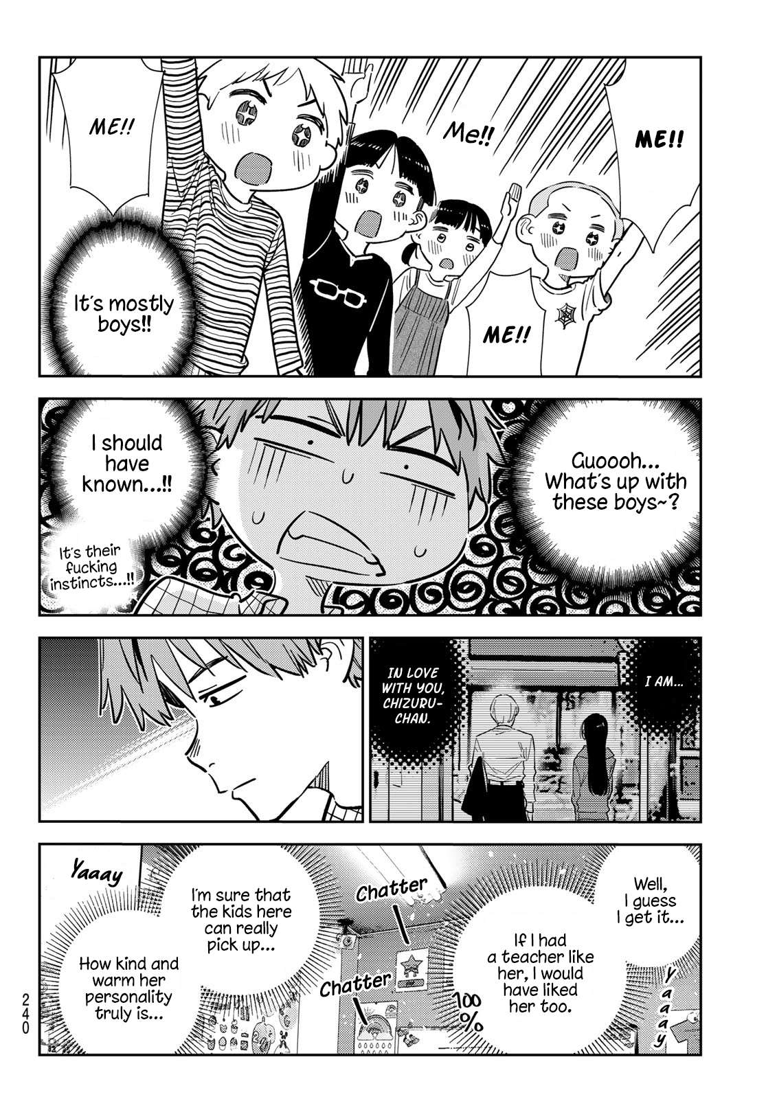 Kanojo, Okarishimasu chapter 292 page 16