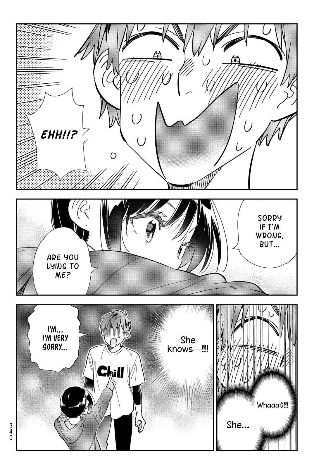 Kanojo, Okarishimasu chapter 298 page 17