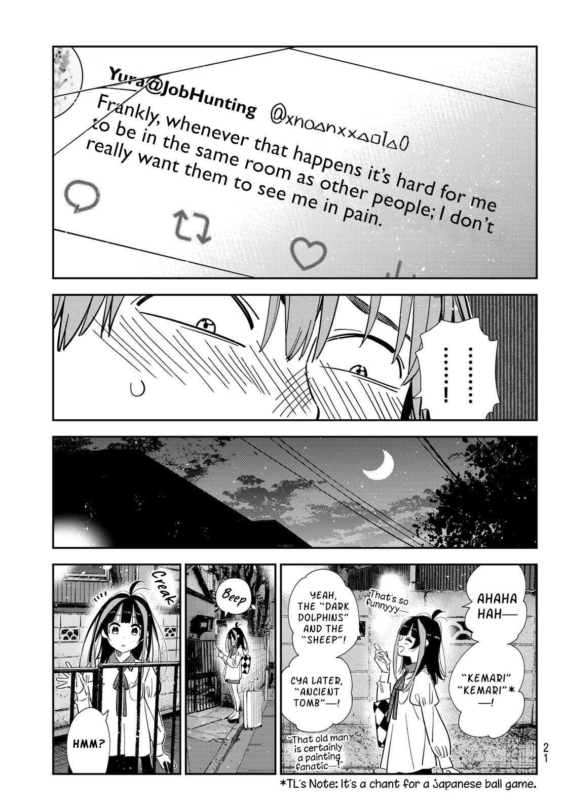 Kanojo, Okarishimasu chapter 305 page 8