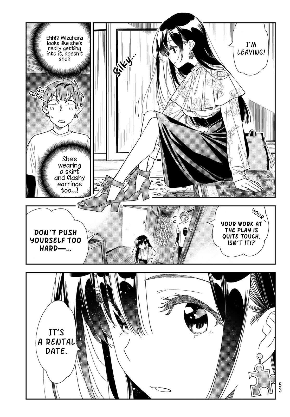 Kanojo, Okarishimasu chapter 307 page 13