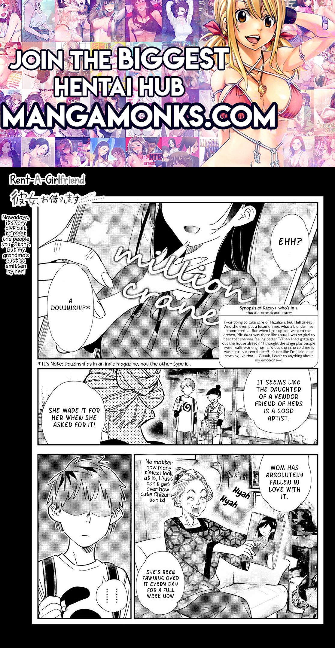 Kanojo, Okarishimasu chapter 308 page 1