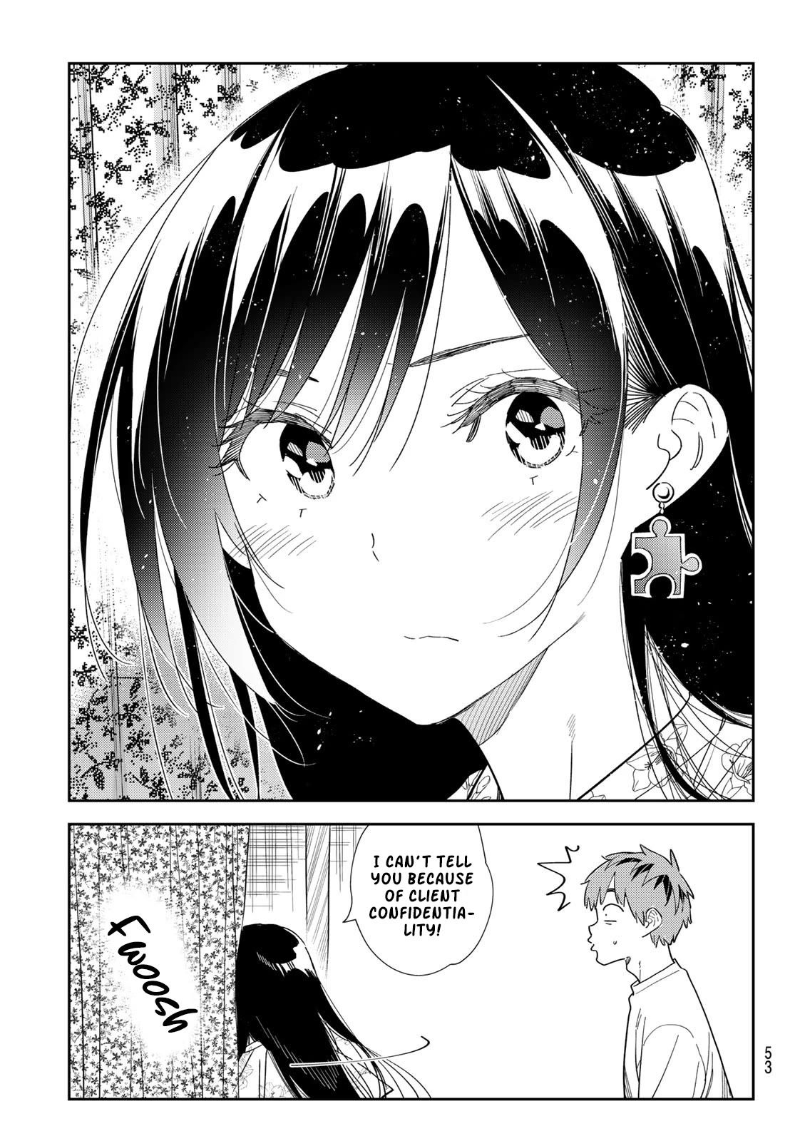Kanojo, Okarishimasu chapter 309 page 17