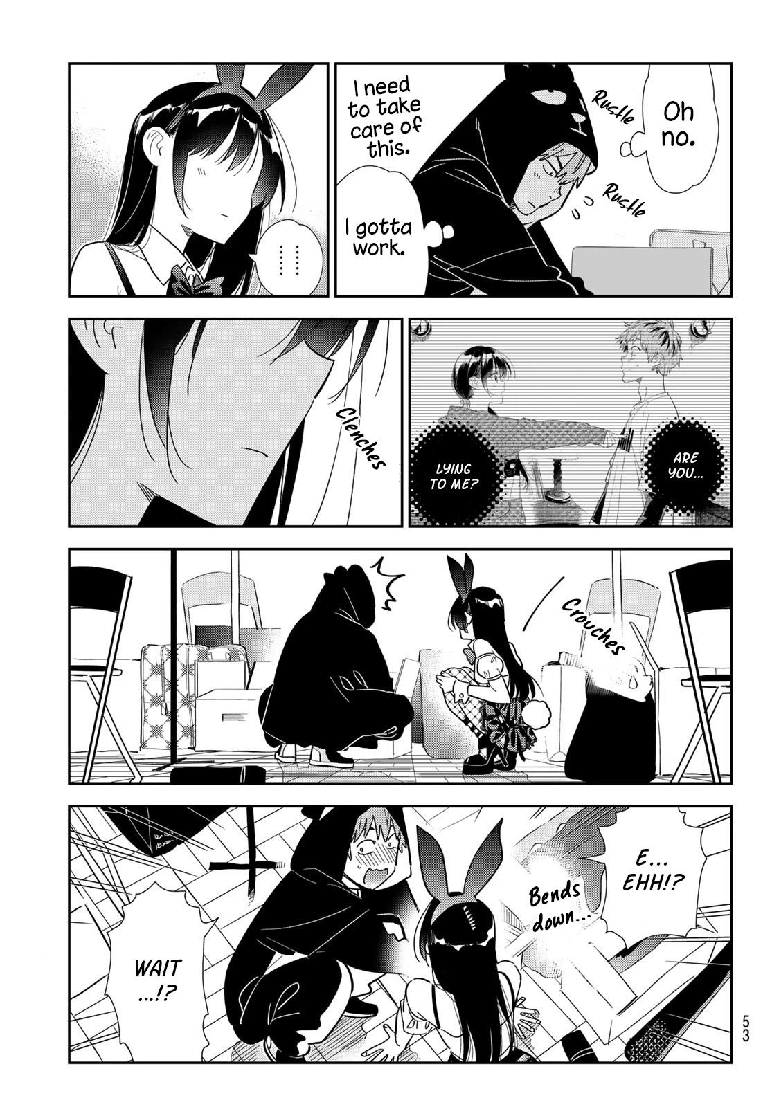 Kanojo, Okarishimasu chapter 311 page 17