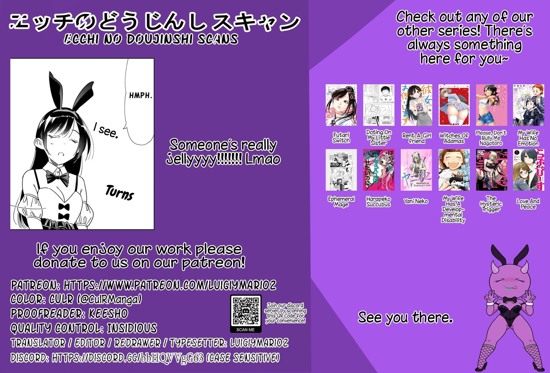 Kanojo, Okarishimasu chapter 312 page 21