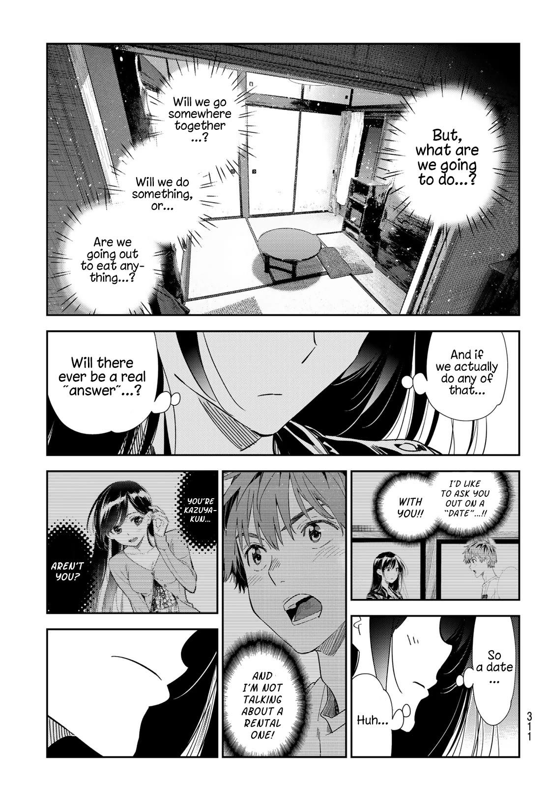 Kanojo, Okarishimasu chapter 316 page 15