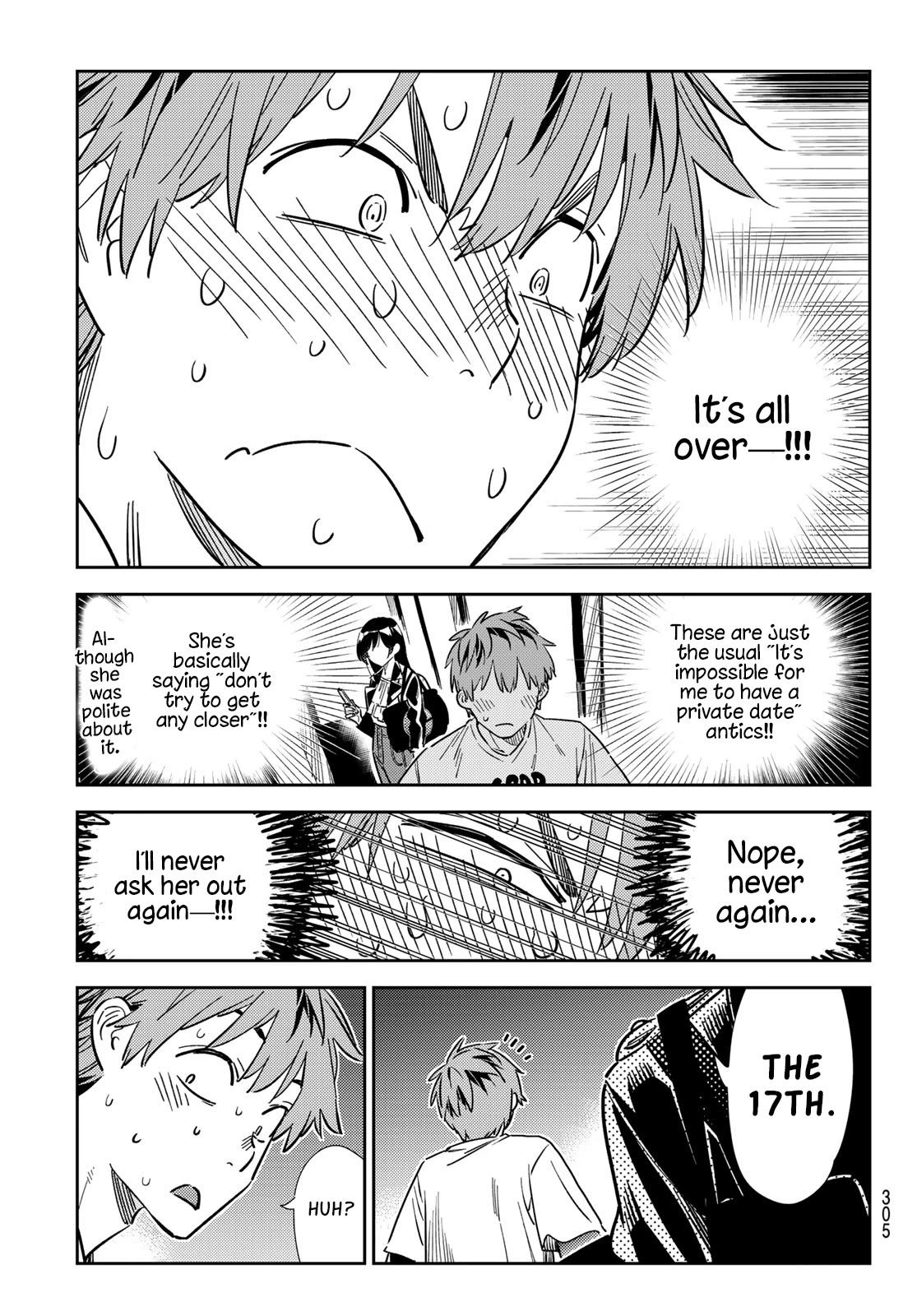 Kanojo, Okarishimasu chapter 316 page 9