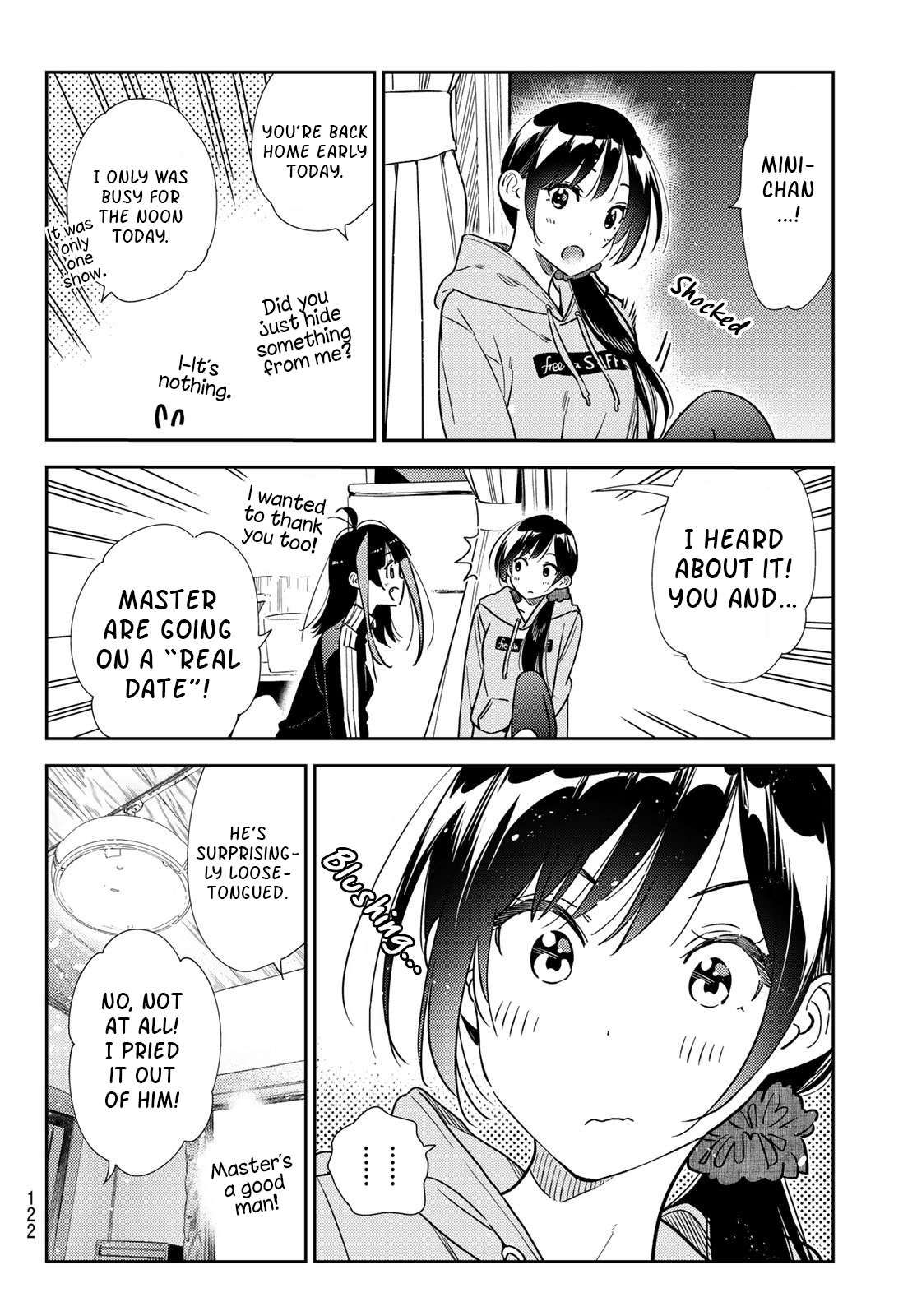 Kanojo, Okarishimasu chapter 317 page 17