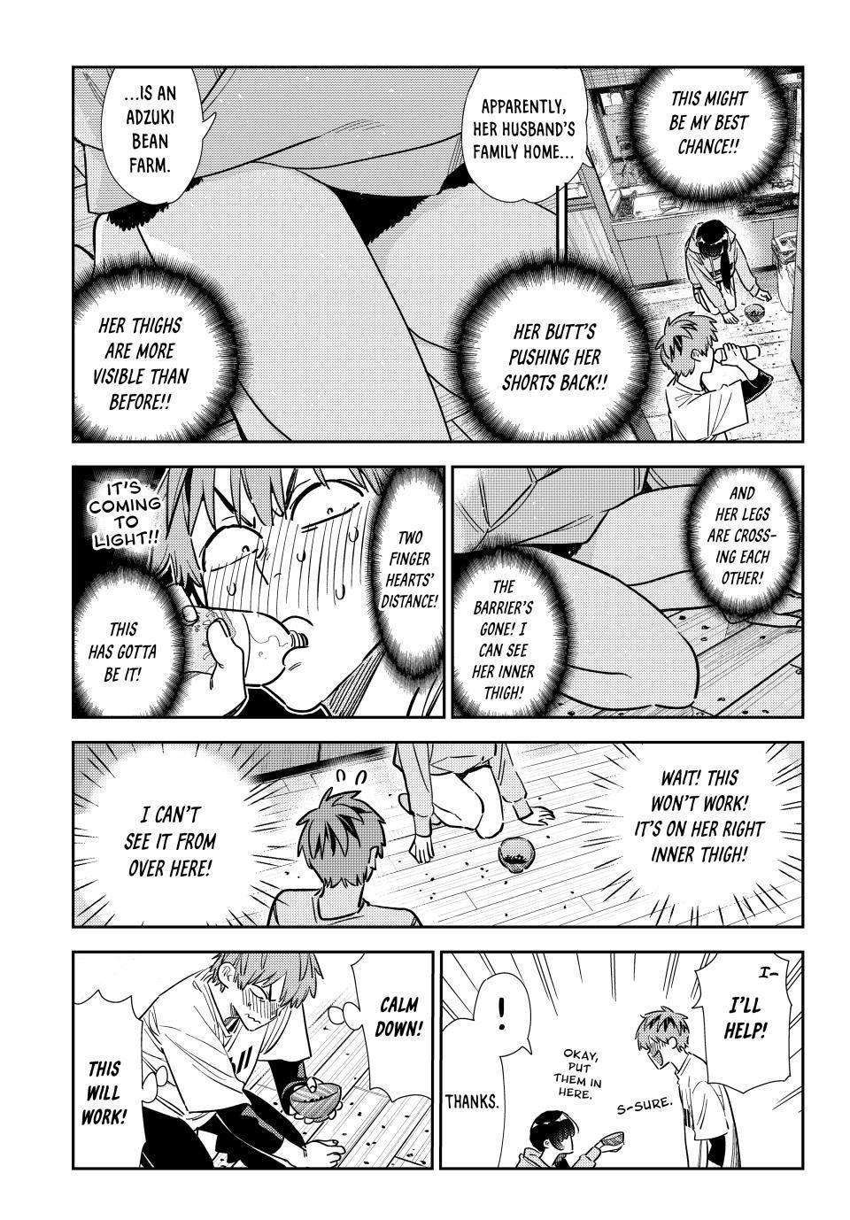 Kanojo, Okarishimasu chapter 318 page 12