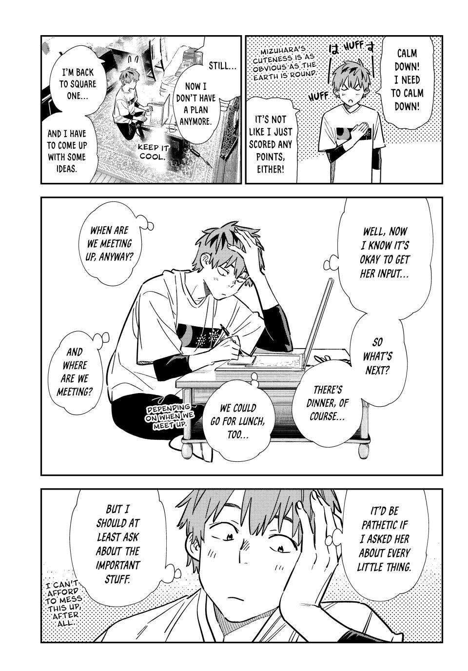 Kanojo, Okarishimasu chapter 322 page 3