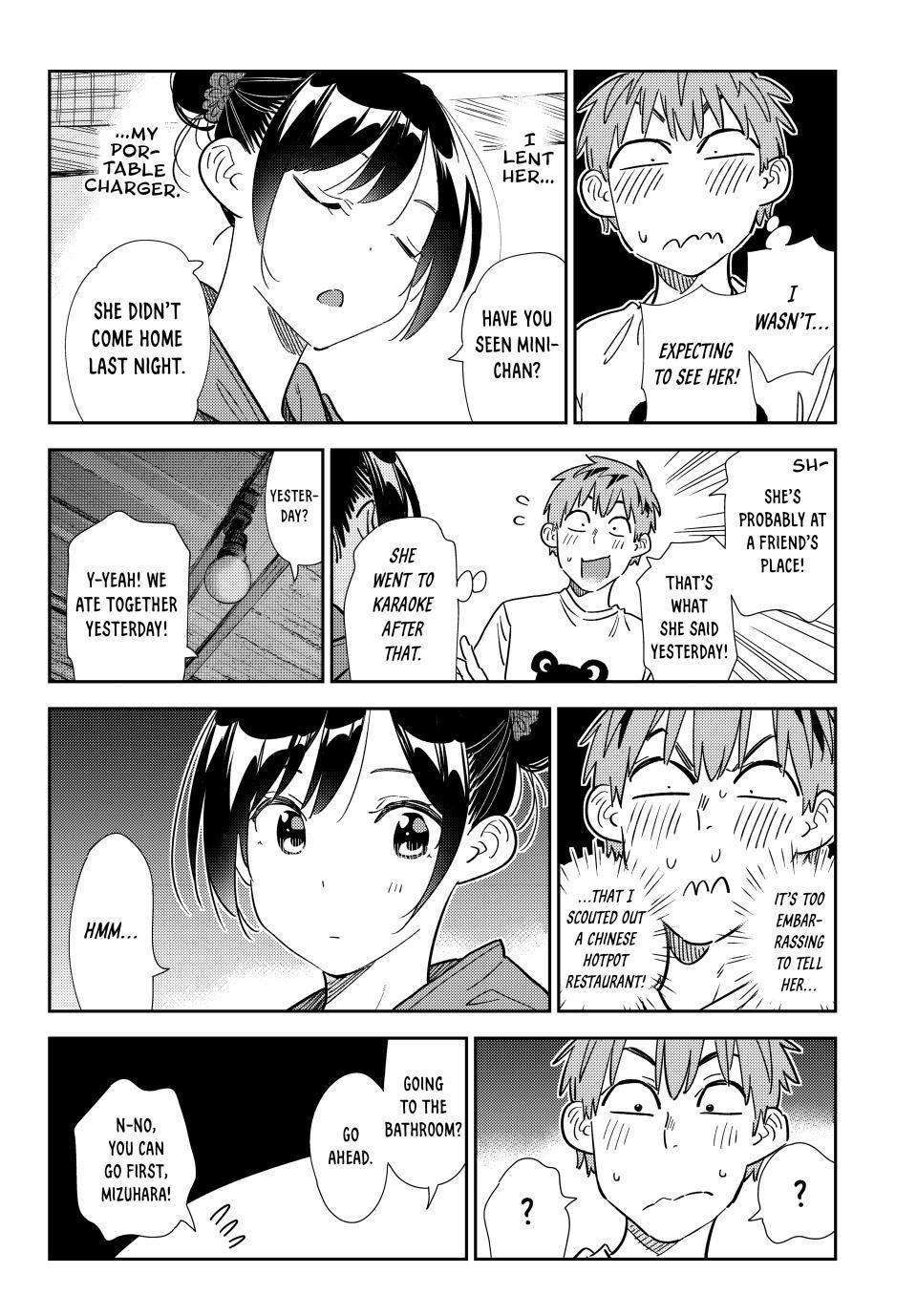 Kanojo, Okarishimasu chapter 326 page 11