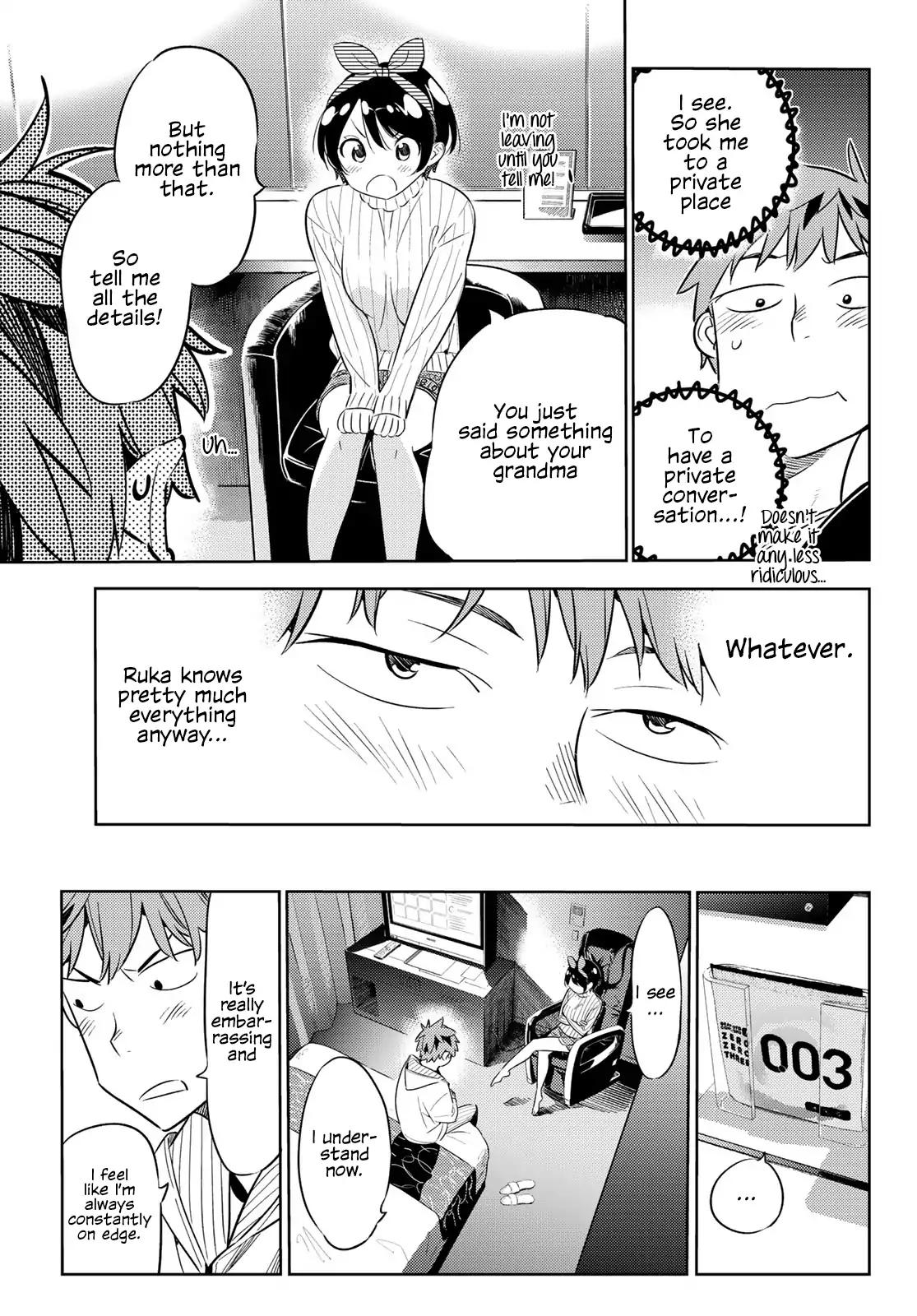 Kanojo, Okarishimasu chapter 33 page 6