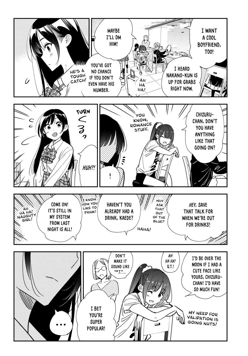 Kanojo, Okarishimasu chapter 334 page 12