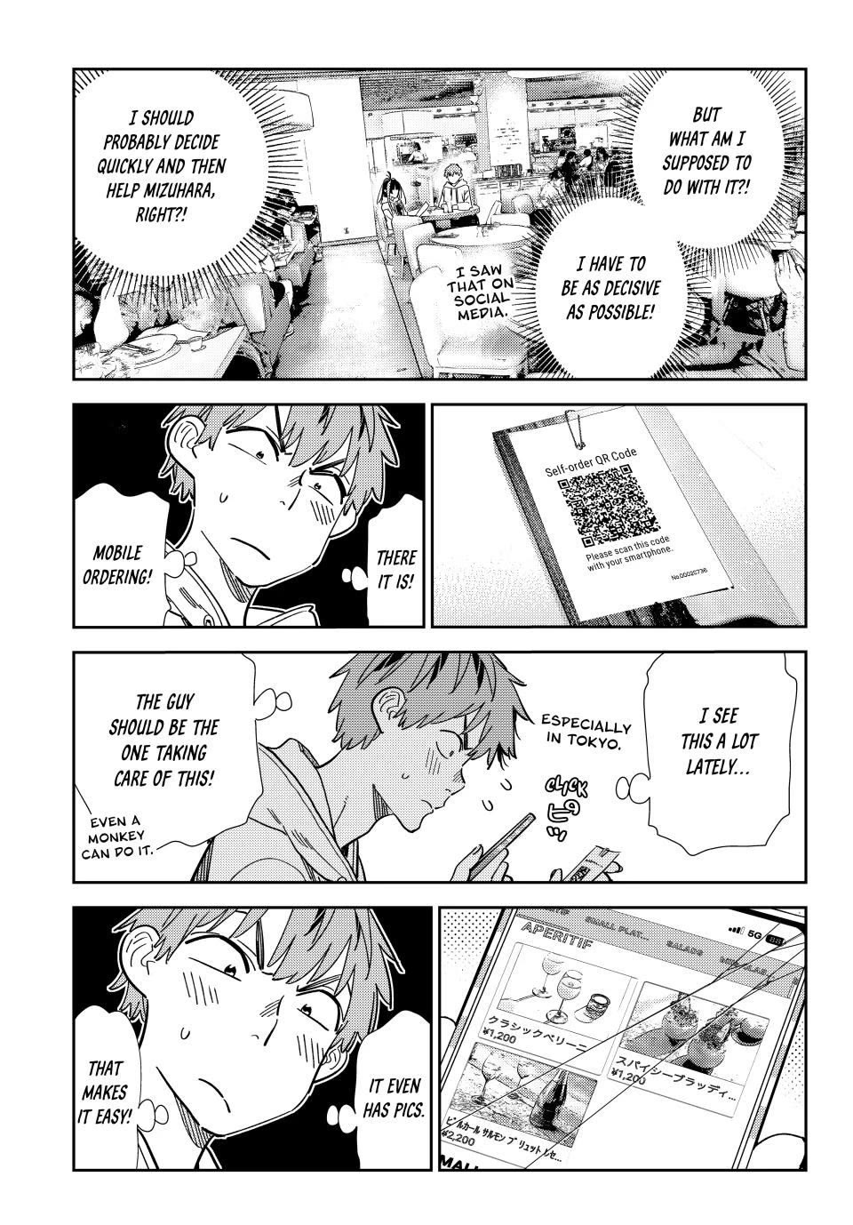 Kanojo, Okarishimasu chapter 335 page 8