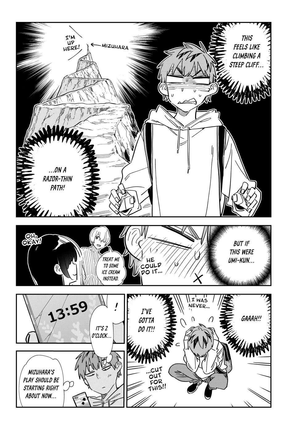 Kanojo, Okarishimasu chapter 336 page 12