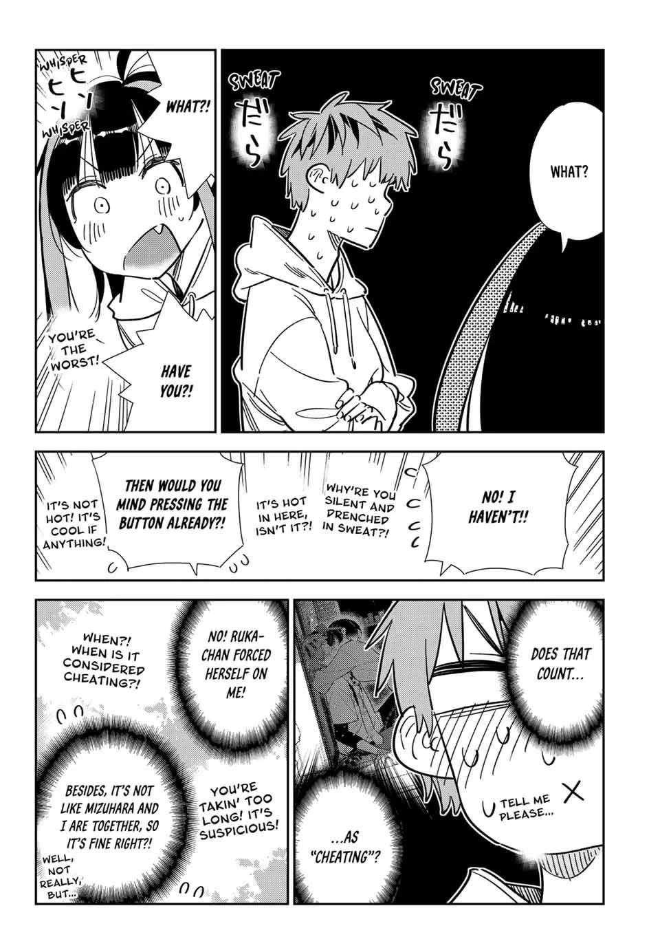 Kanojo, Okarishimasu chapter 340 page 10