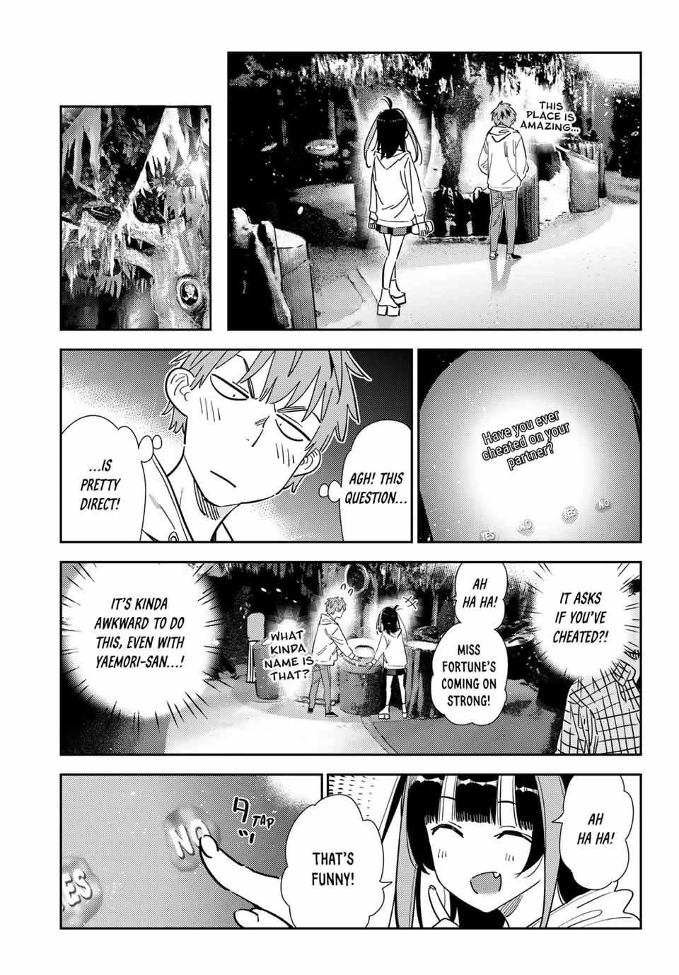 Kanojo, Okarishimasu chapter 340 page 9