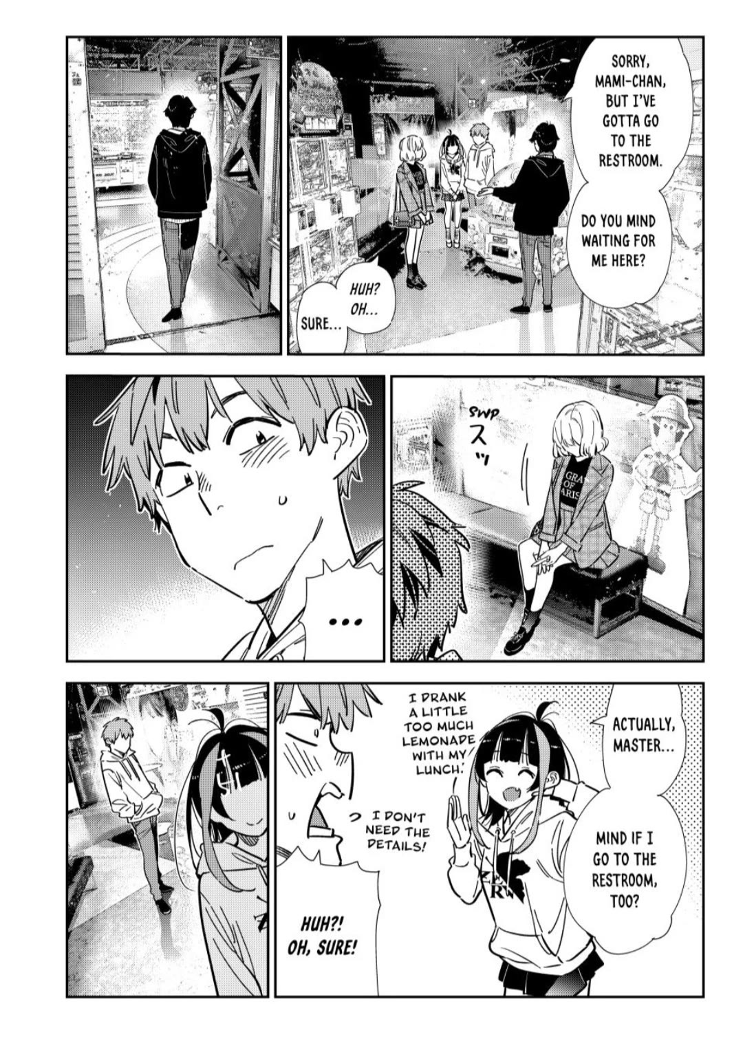 Kanojo, Okarishimasu chapter 342 page 19