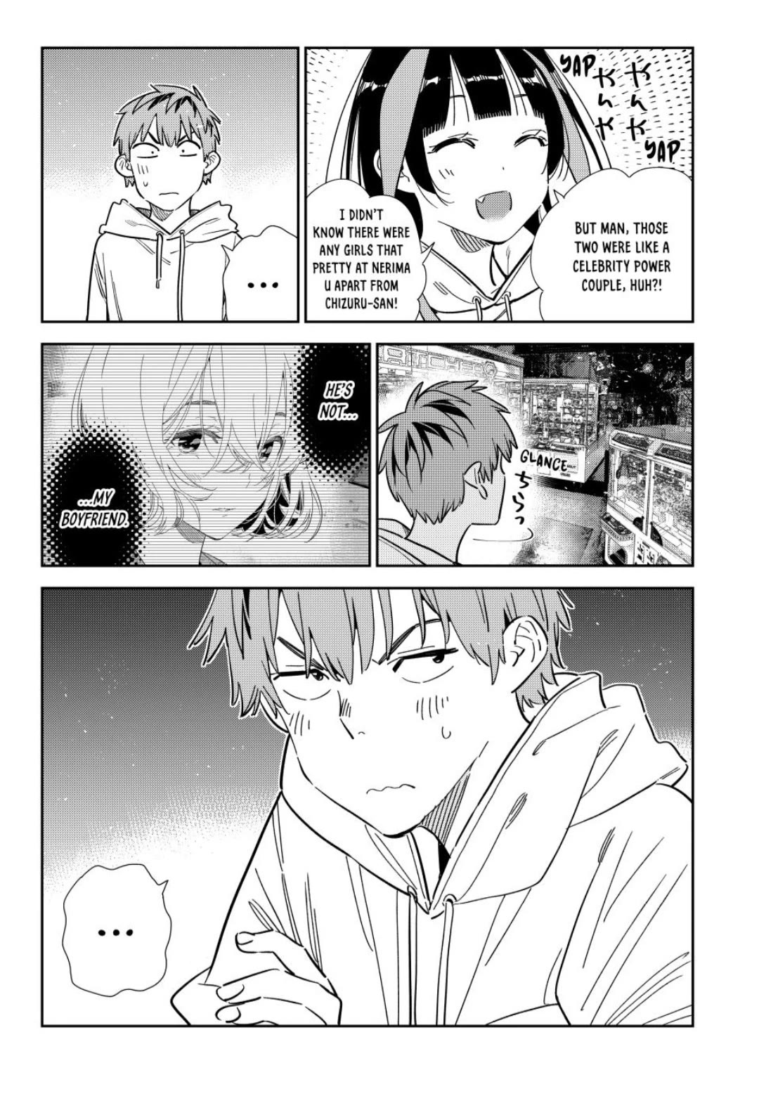 Kanojo, Okarishimasu chapter 343 page 19