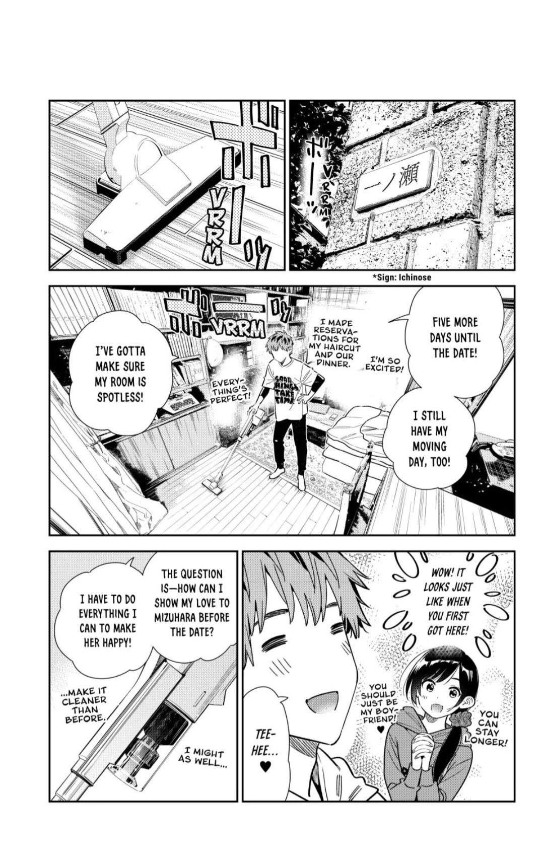 Kanojo, Okarishimasu chapter 346 page 1