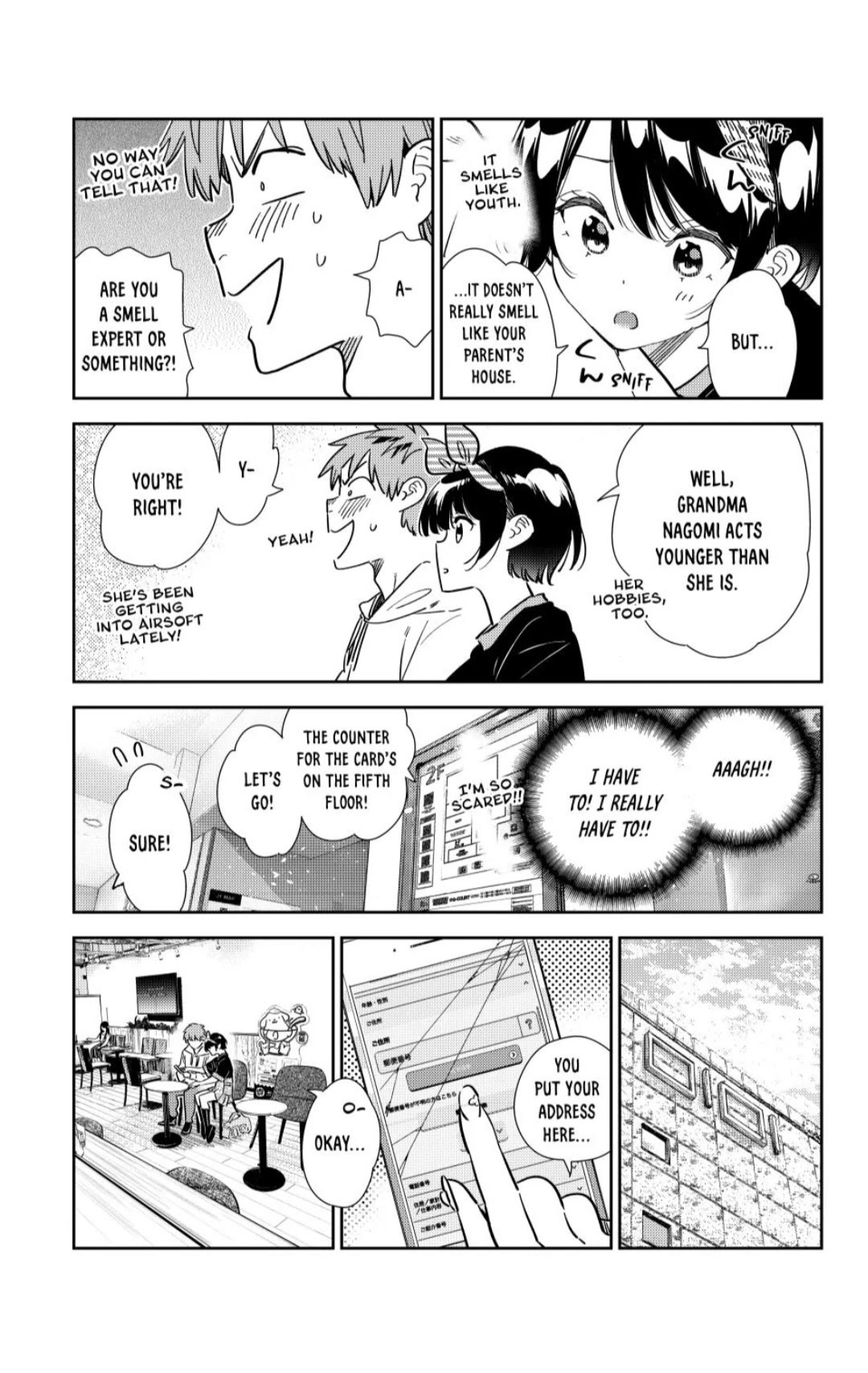 Kanojo, Okarishimasu chapter 347 page 9