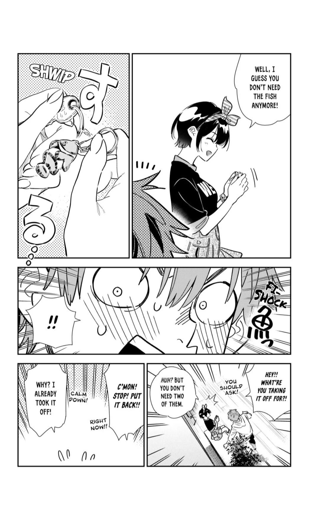 Kanojo, Okarishimasu chapter 348 page 12