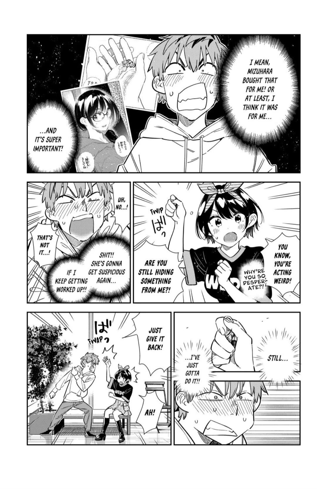 Kanojo, Okarishimasu chapter 348 page 13