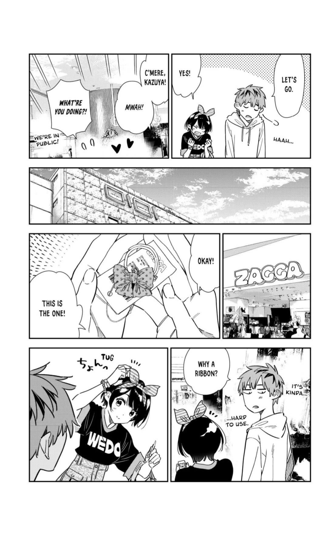 Kanojo, Okarishimasu chapter 348 page 9