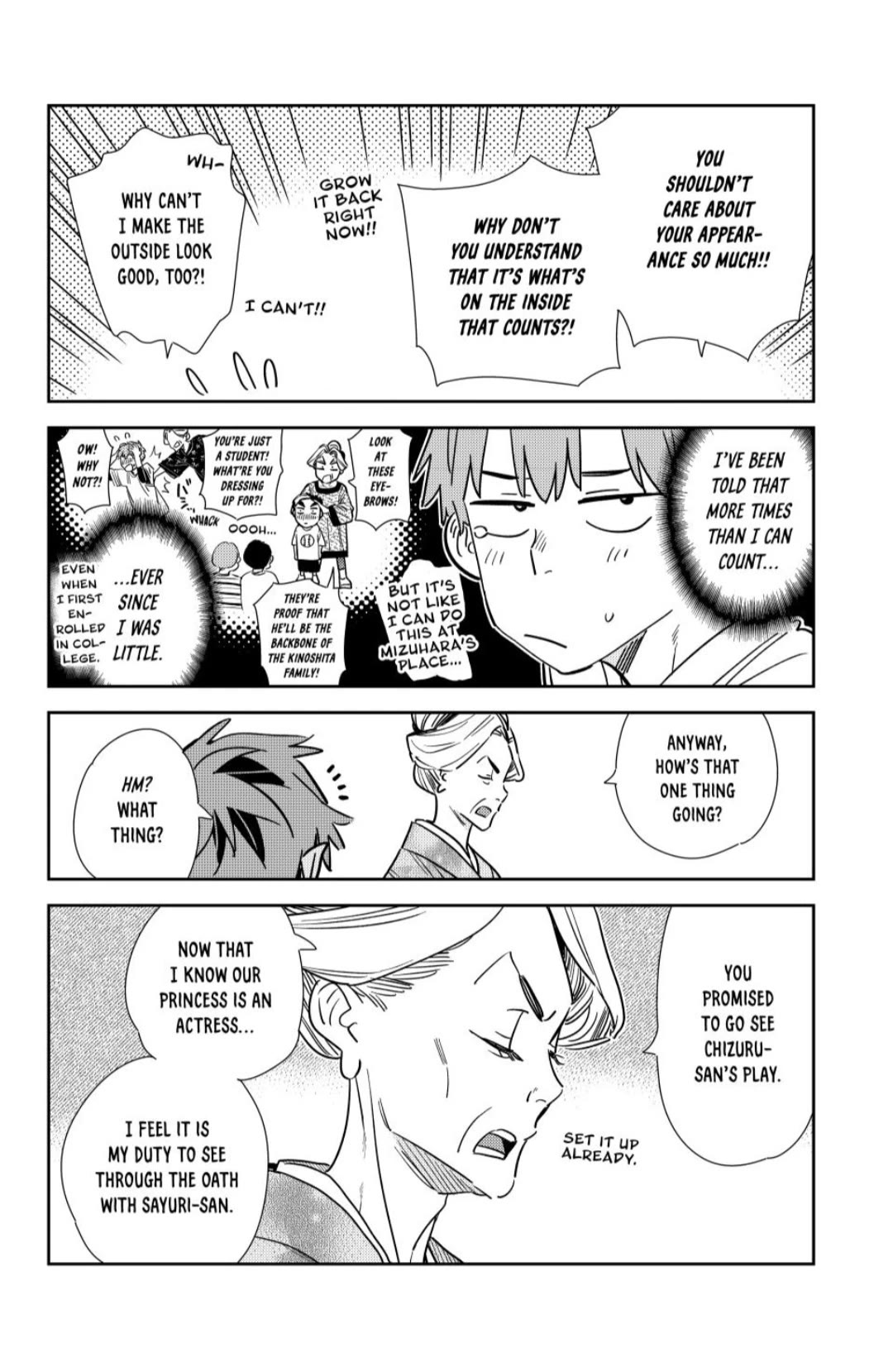 Kanojo, Okarishimasu chapter 351 page 11