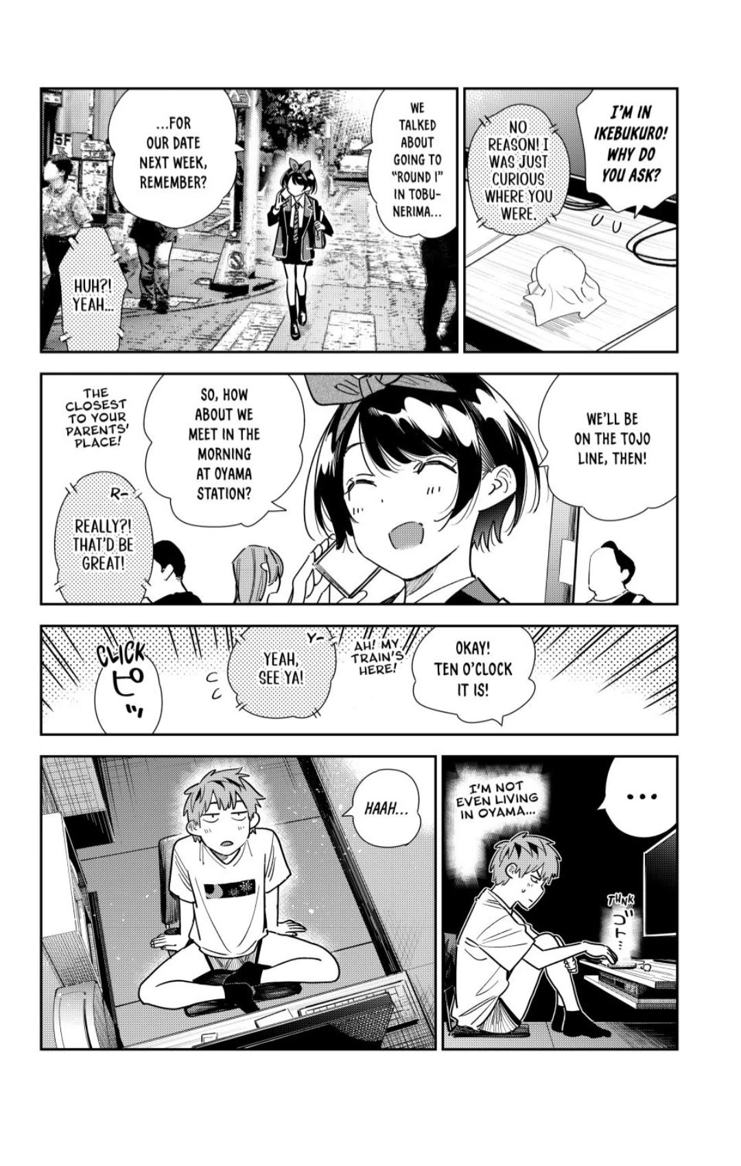 Kanojo, Okarishimasu chapter 351 page 9