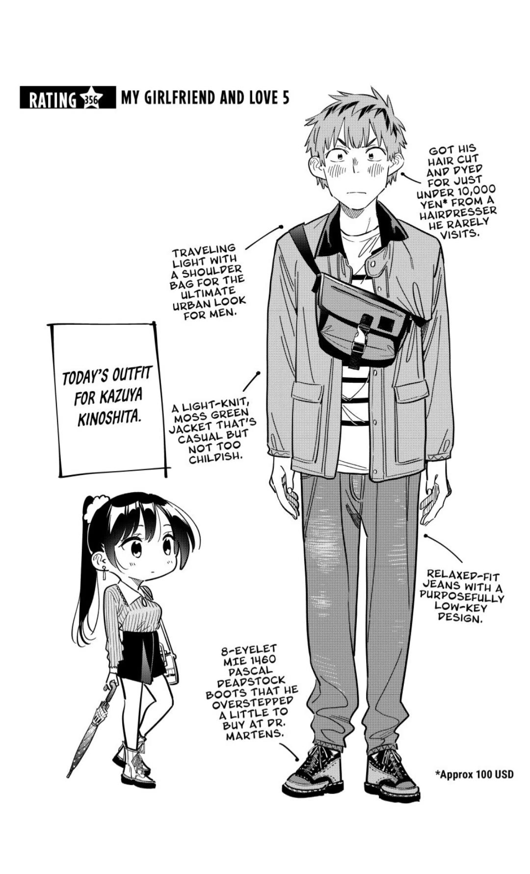 Kanojo, Okarishimasu chapter 356 page 6