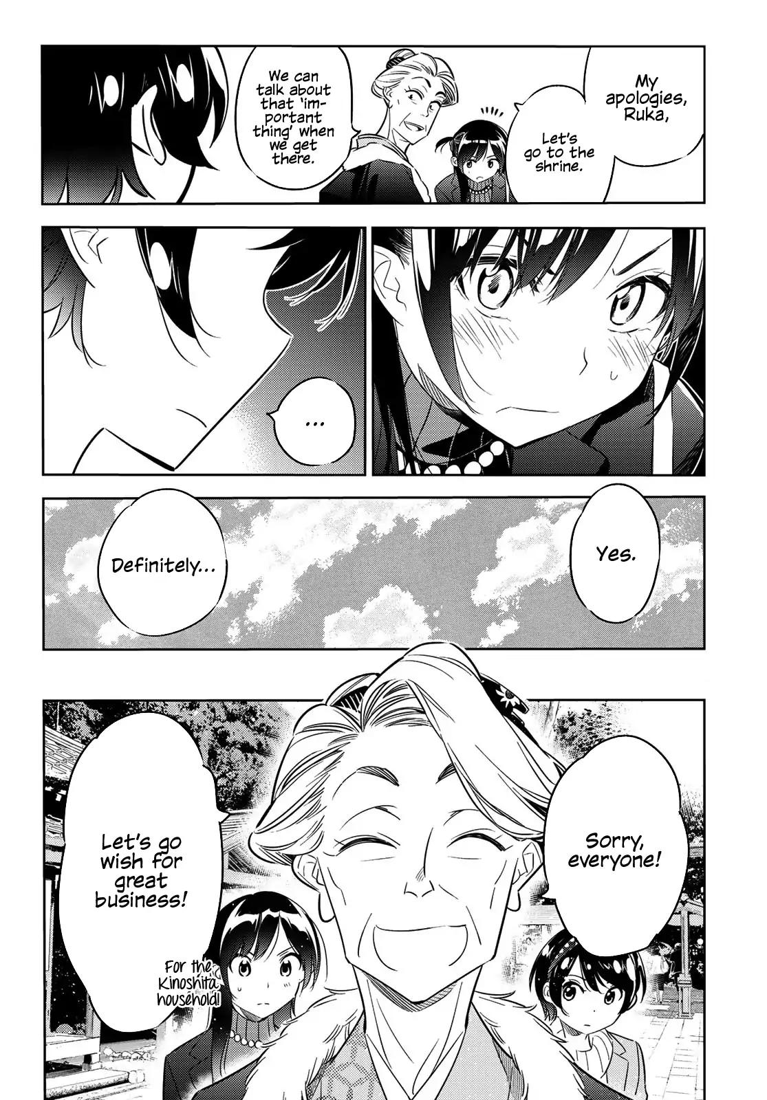 Kanojo, Okarishimasu chapter 36 page 15