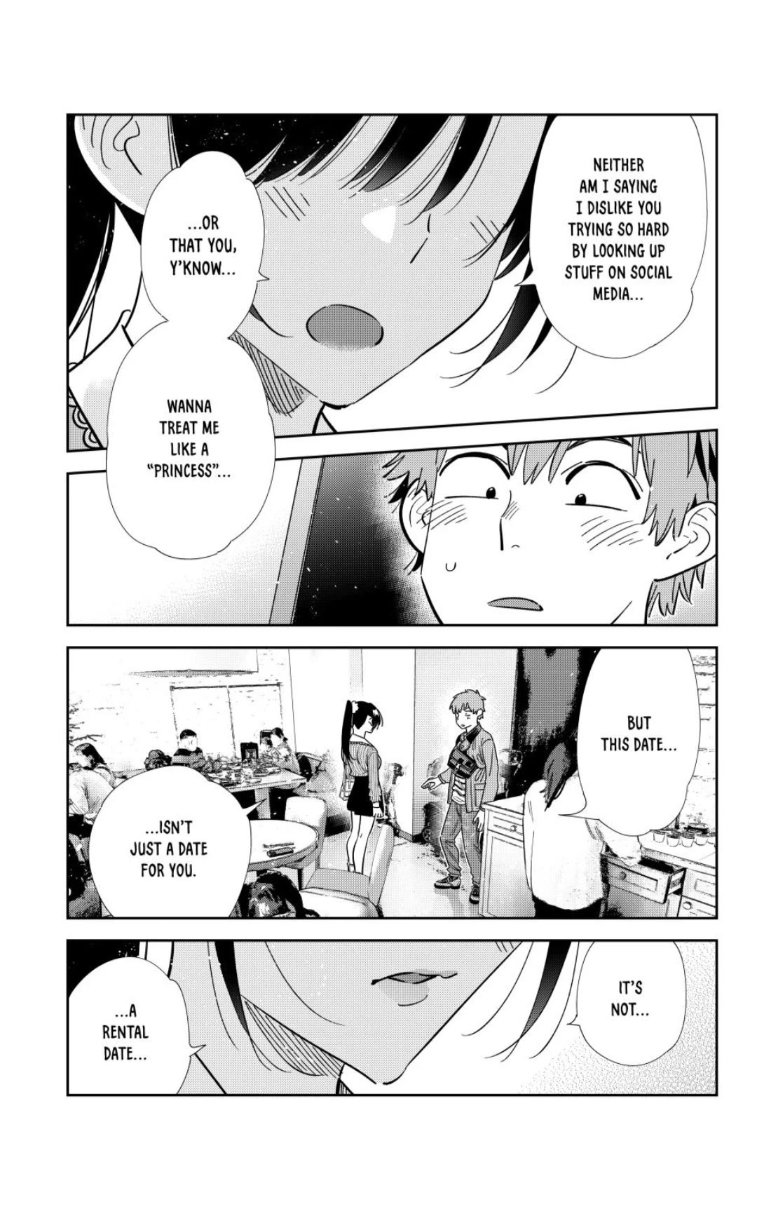 Kanojo, Okarishimasu chapter 360 page 17