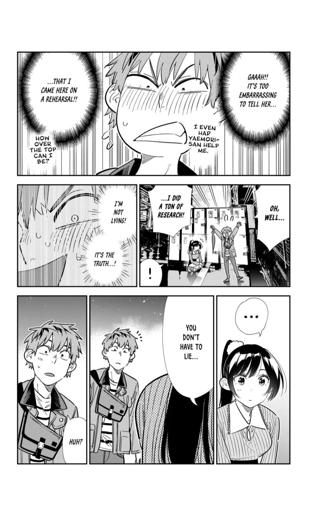 Kanojo, Okarishimasu chapter 362 page 14